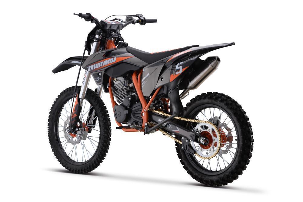 Мотоцикл ZUUMAV FX K5 LITE — Оранжевый