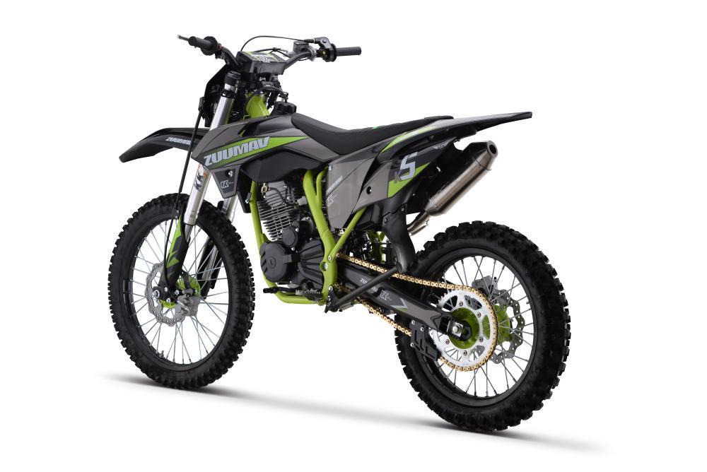 Мотоцикл ZUUMAV FX K5 LITE — Зелёный