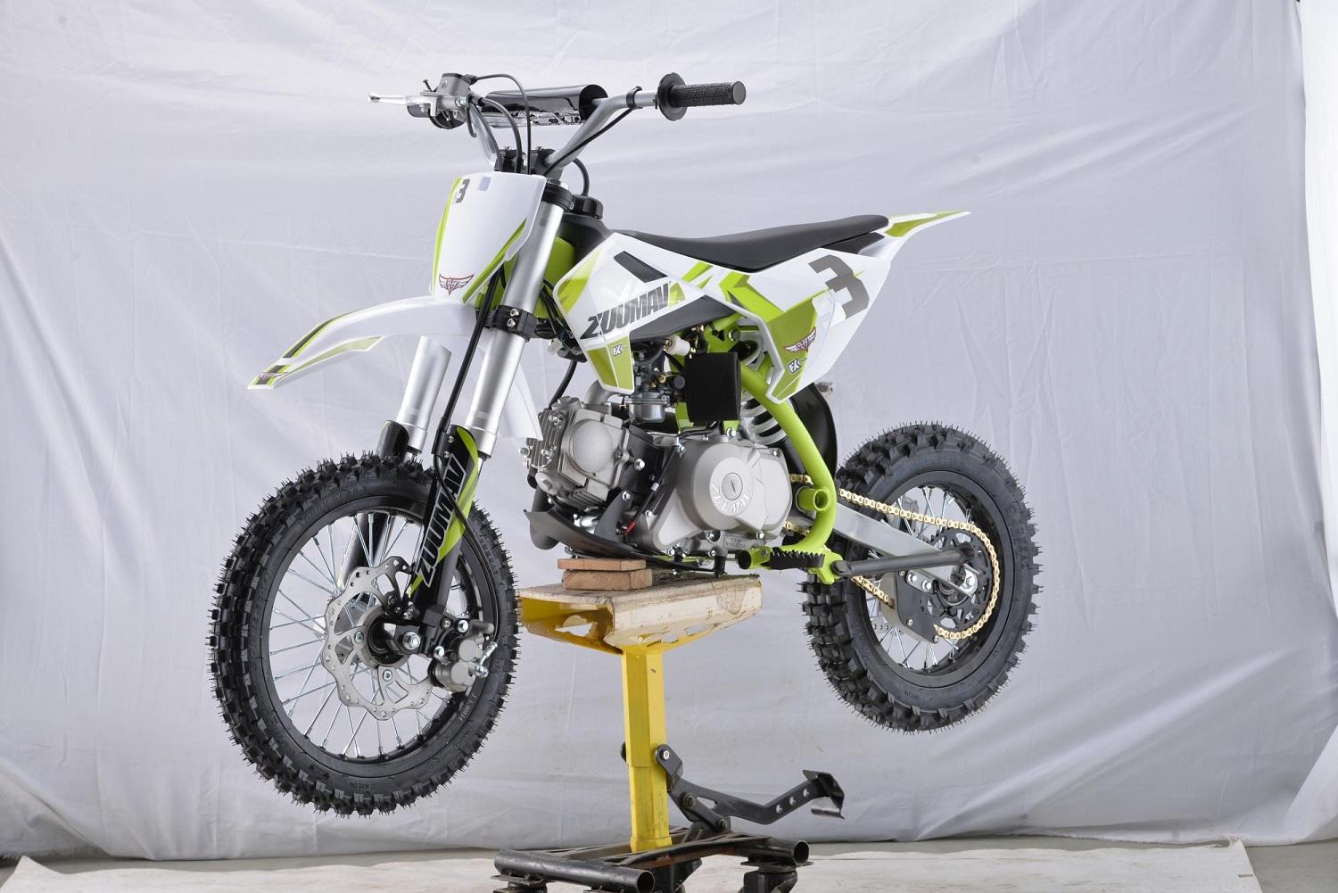 Питбайк ZUUMAV FX S3 110cc — Зелёный