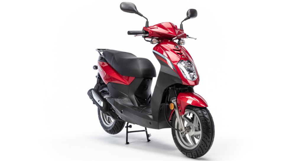 Скутер SYM ORBIT 50 — Красный