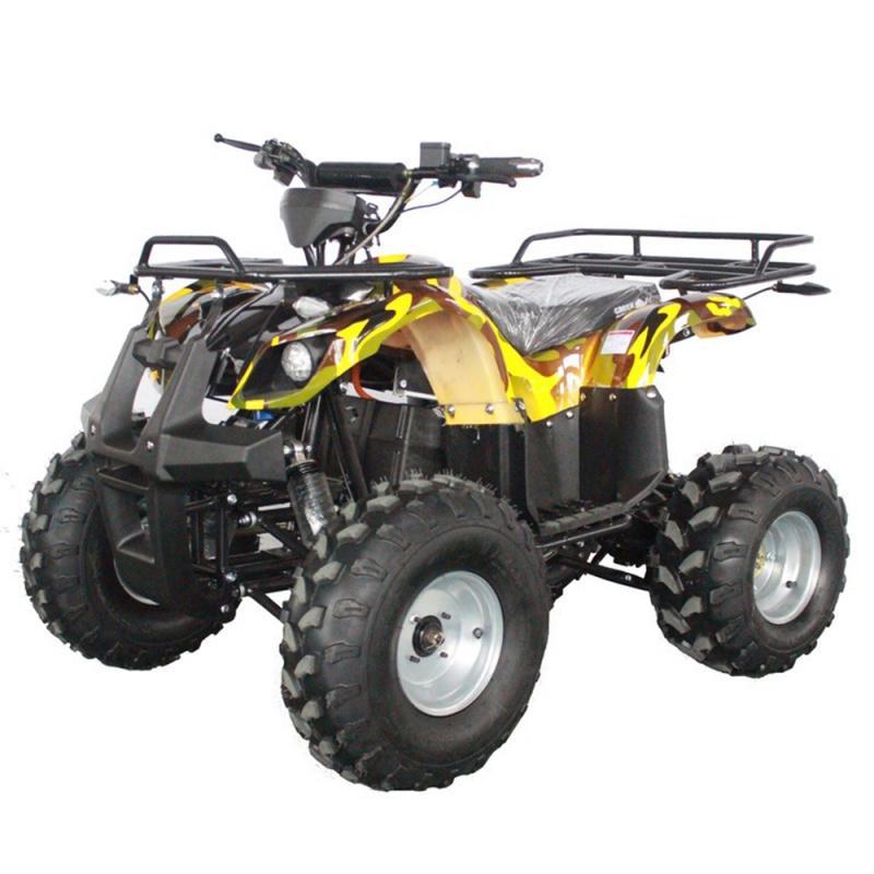 Квадроцикл подростковый GreenCamel Атакама T400 (60V 1500W R8 Дифференциал) пониженная — Зелёный камуфляж