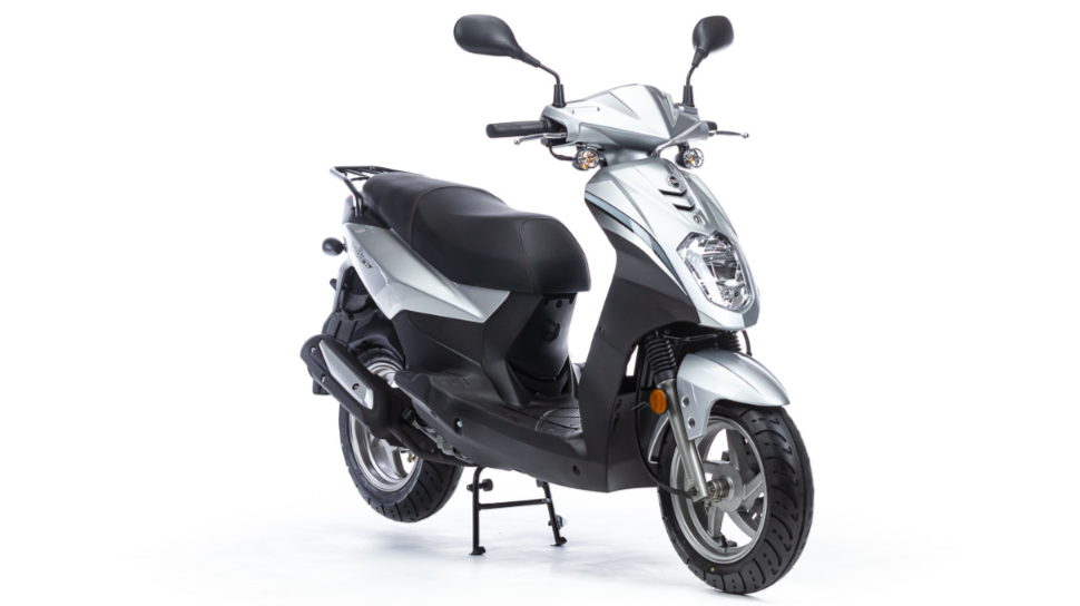 Скутер SYM ORBIT 50 — Серебристый
