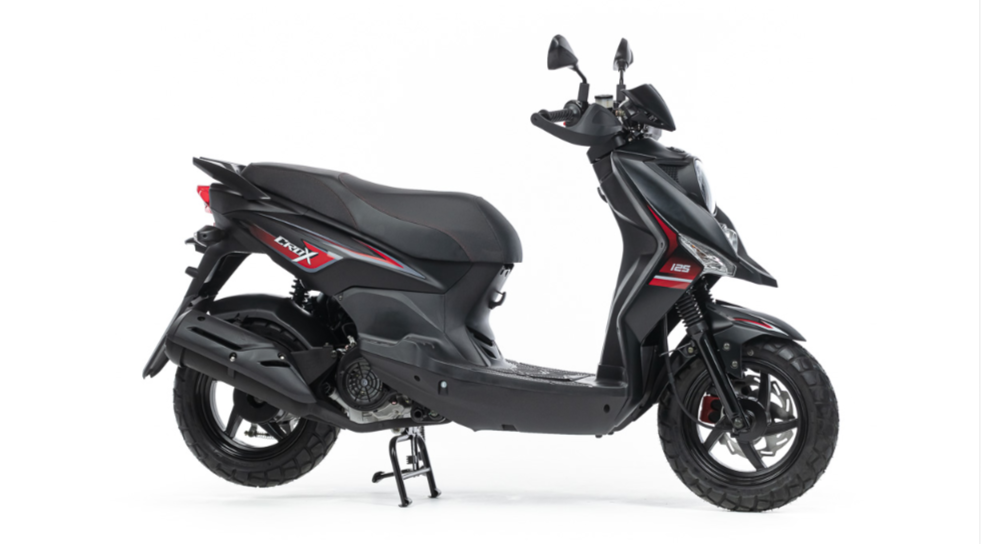 Скутер SYM CROX 125 — Чёрный
