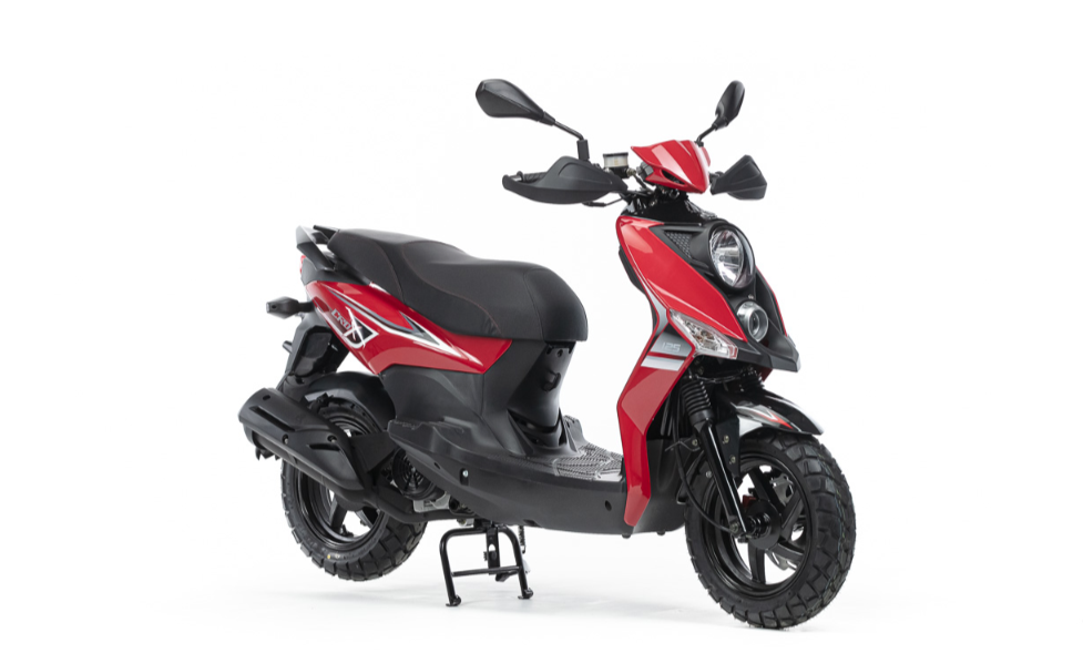 Скутер SYM CROX 125 — Красный