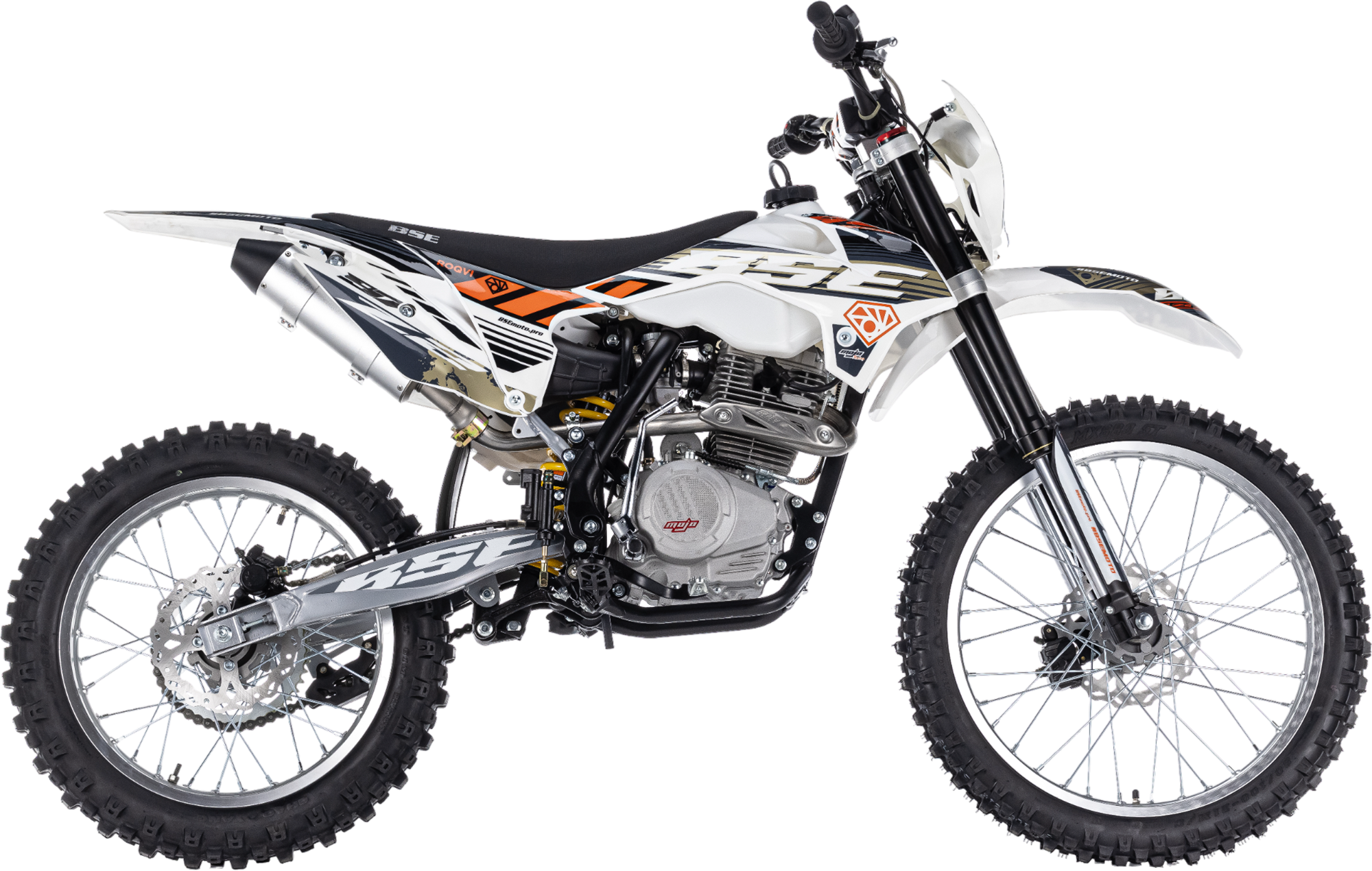 Мотоцикл Эндуро BSE Z2 2.0 Z-серия — Оранжевый