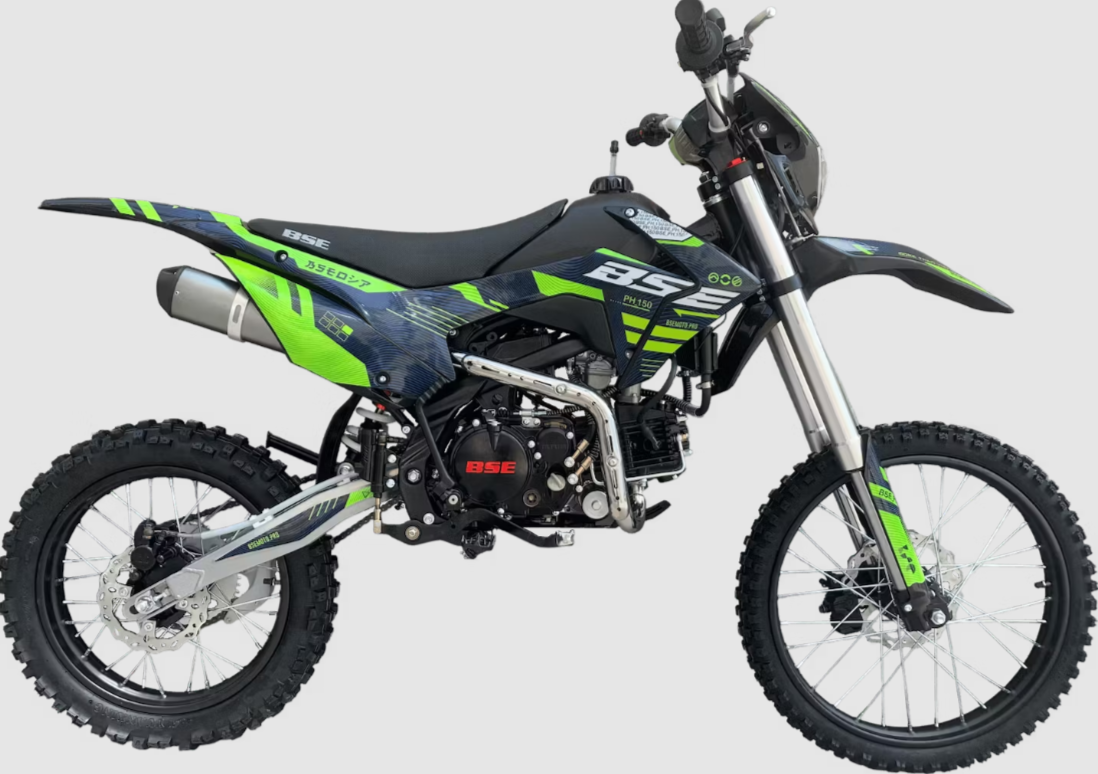 Питбайк BSE PH 150E (015) — Зелёный