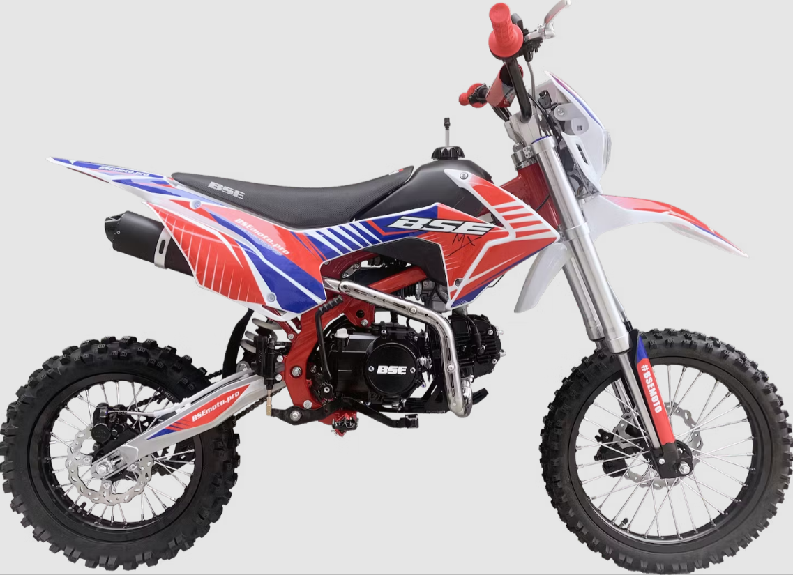 Питбайк BSE MX 125 (015) — Красный