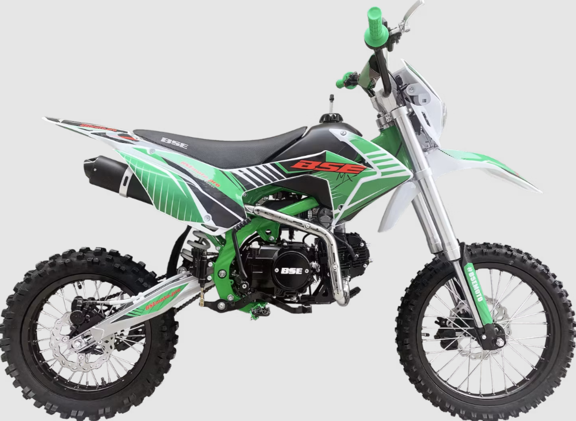 Питбайк BSE MX 125 (015) — Зелёный