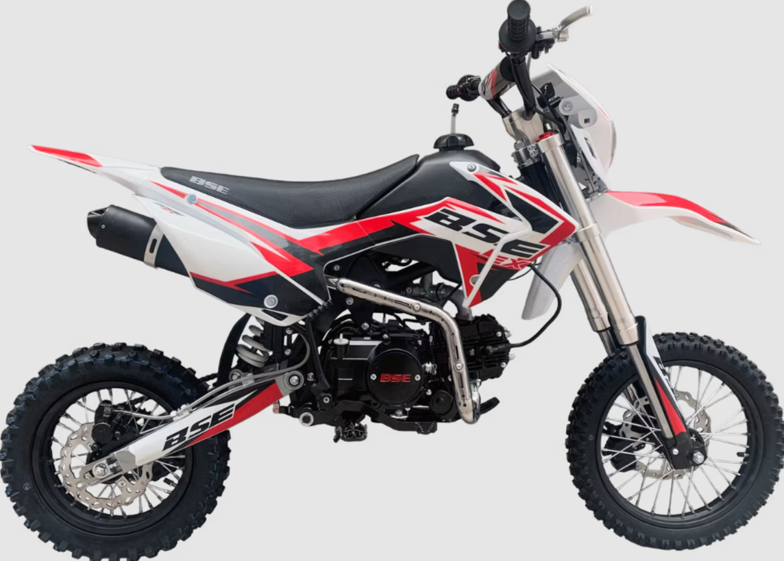 Питбайк BSE EX 125E (015) 14/12, 17/14 — Красный