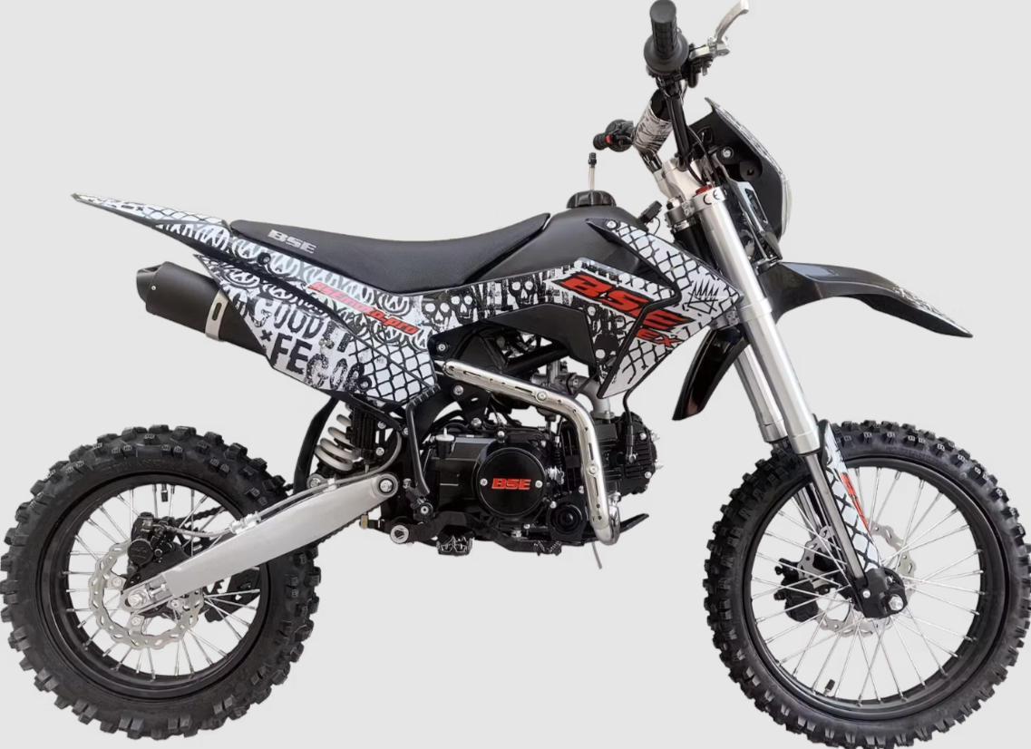 Питбайк BSE EX 125E MAX13 (015) — Красно-чёрный