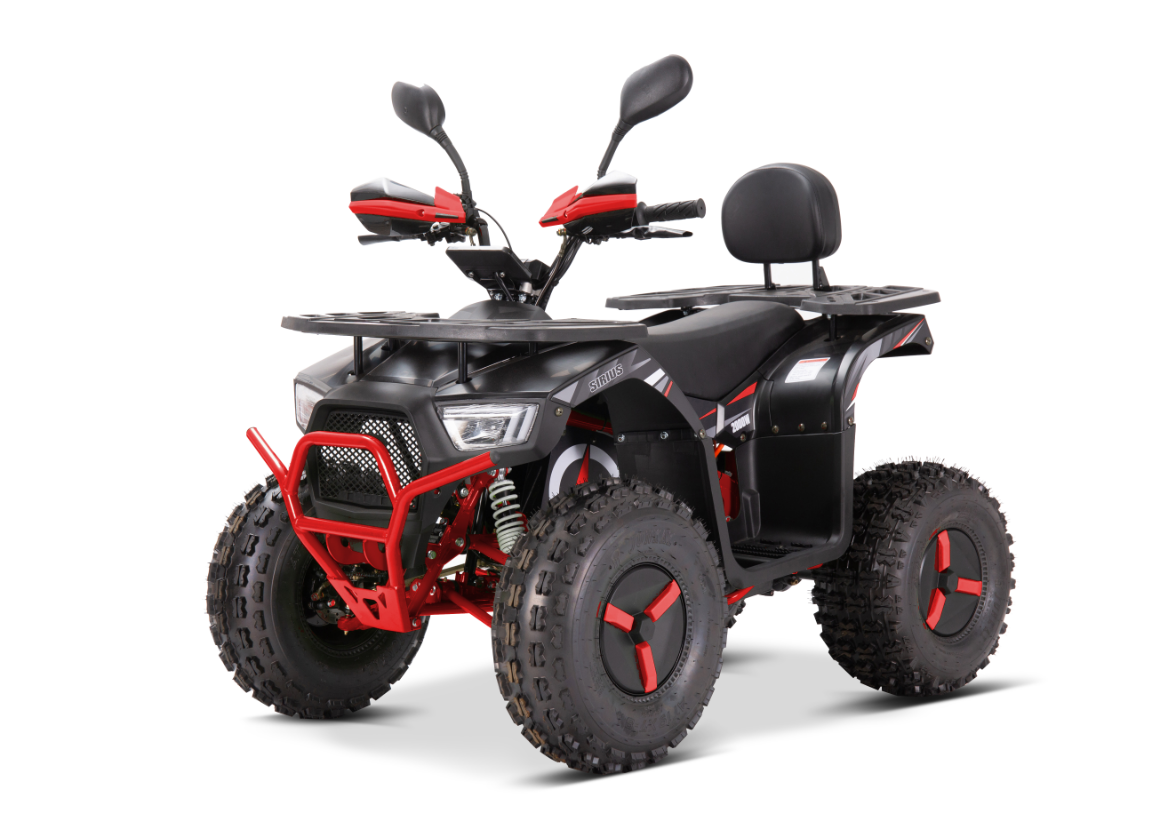 Квадроцикл YACOTA SIRIUS 2000W — Красно-чёрный