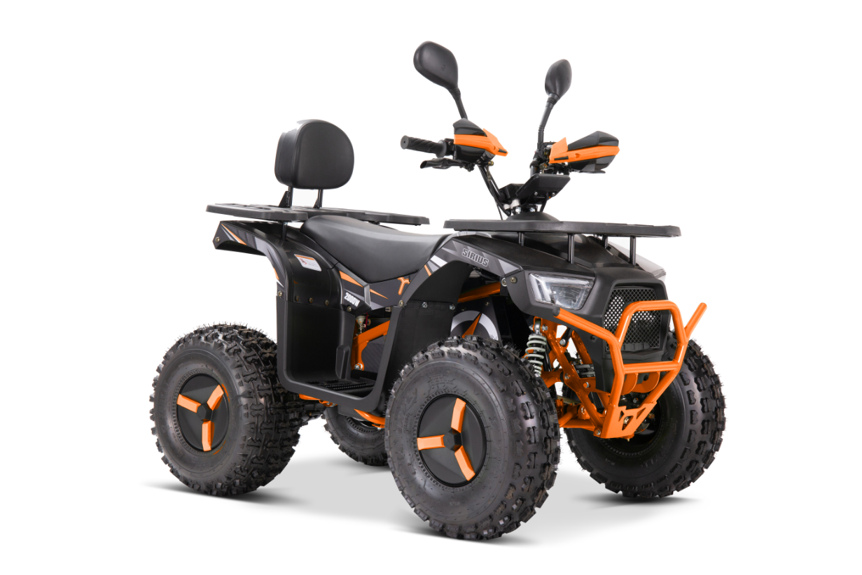 Квадроцикл YACOTA SIRIUS 2000W — Чёрно-оранжевый
