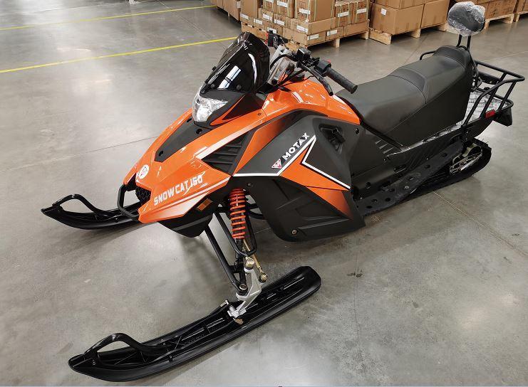 Снегоход MOTAX SNOW CAT 180 EFI — Чёрно-оранжевый