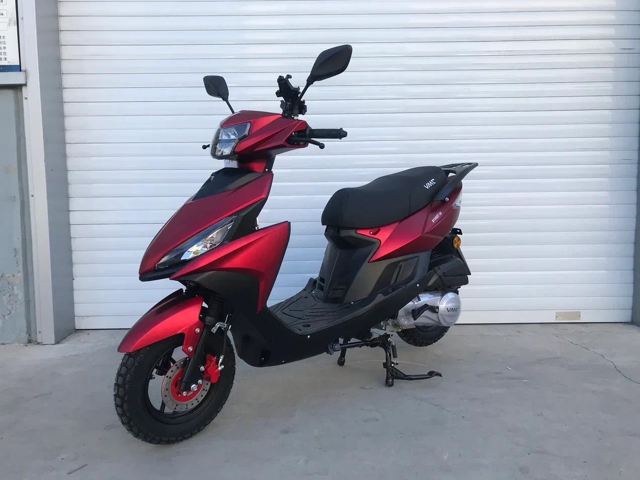 Скутер Corsa RS - 150cc (replika Yamaha AS125 FREEGO RAYZR) — Красный