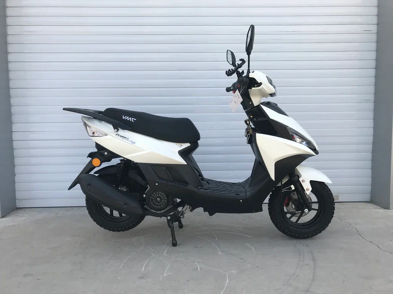 Скутер Corsa RS - 150cc (replika Yamaha AS125 FREEGO RAYZR) — Белый
