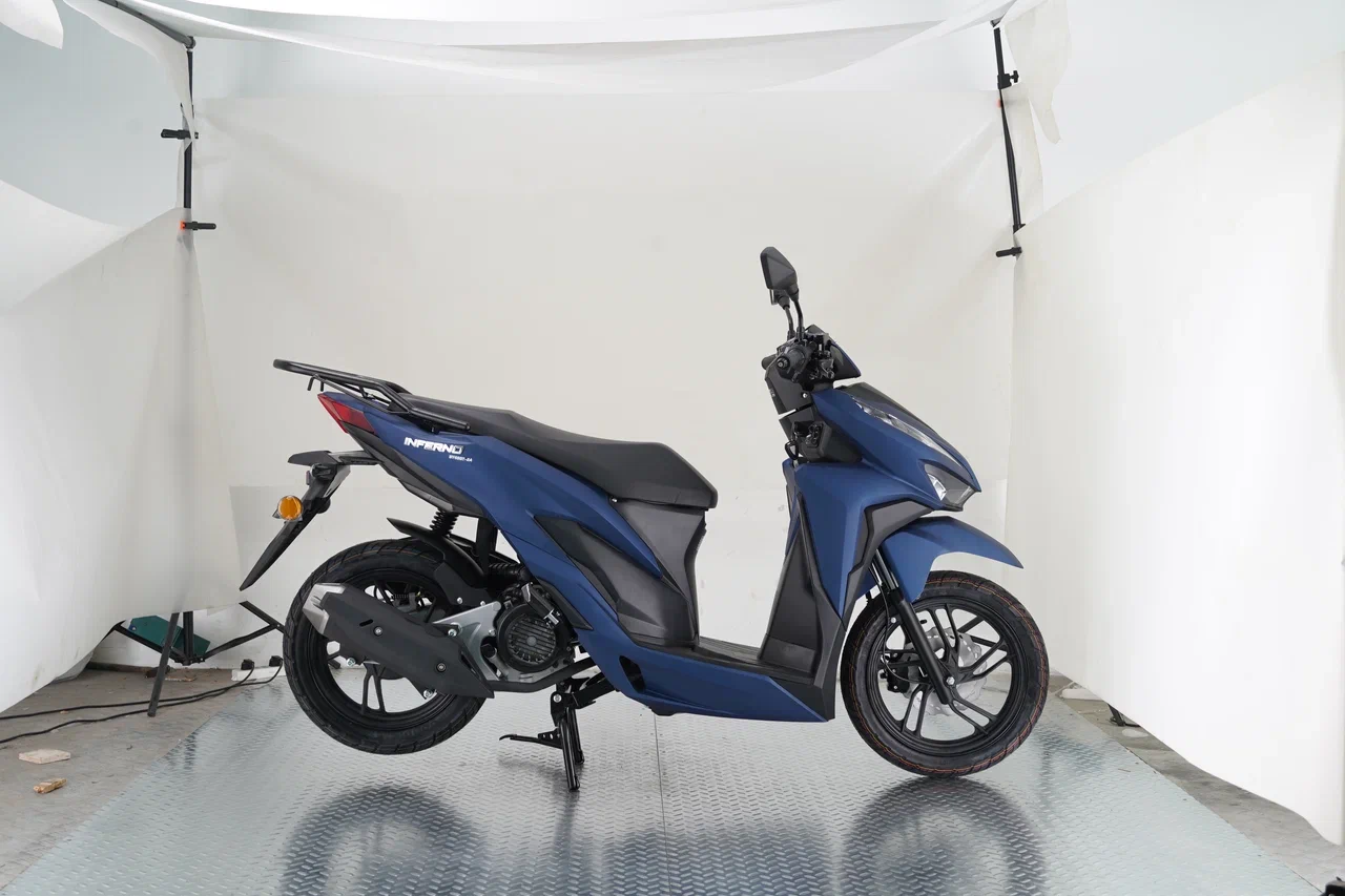 Скутер Inferno - 170cc  (replica Honda Click) — Синий