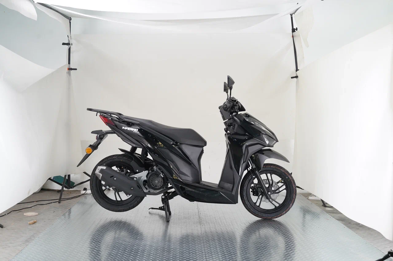 Скутер Inferno - 170cc  (replica Honda Click) — Чёрный