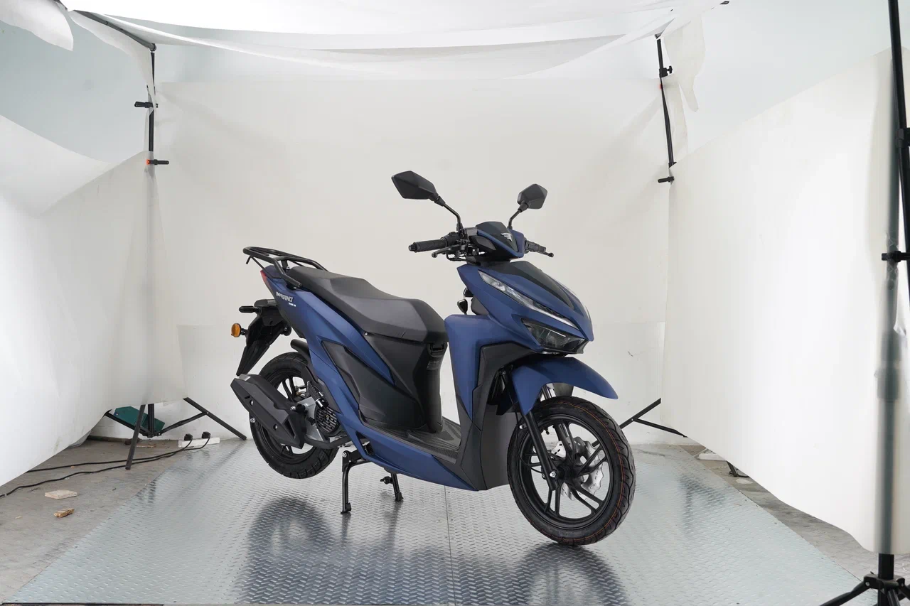 Скутер Inferno - 150cc  (replica Honda Click) — Синий