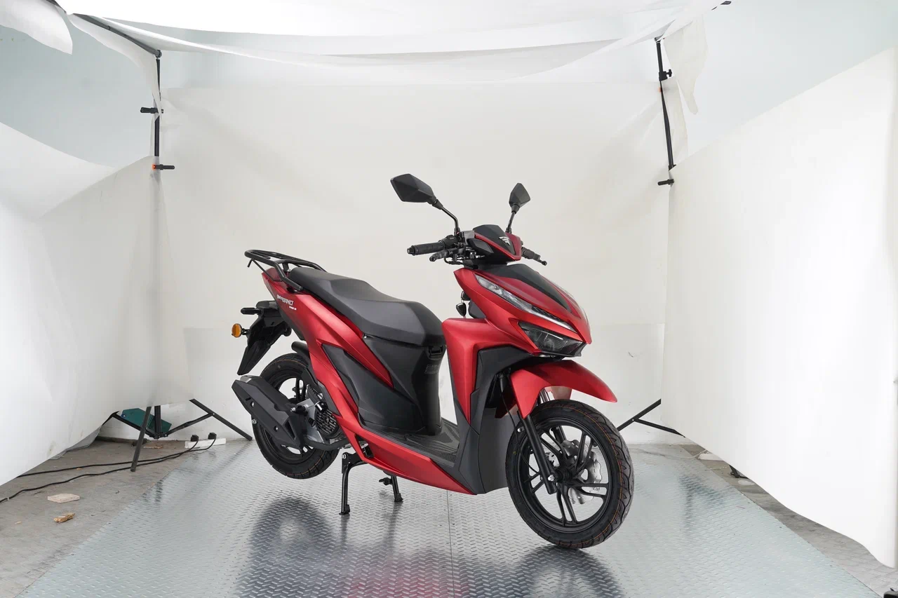 Скутер Inferno - 150cc  (replica Honda Click) — Красный