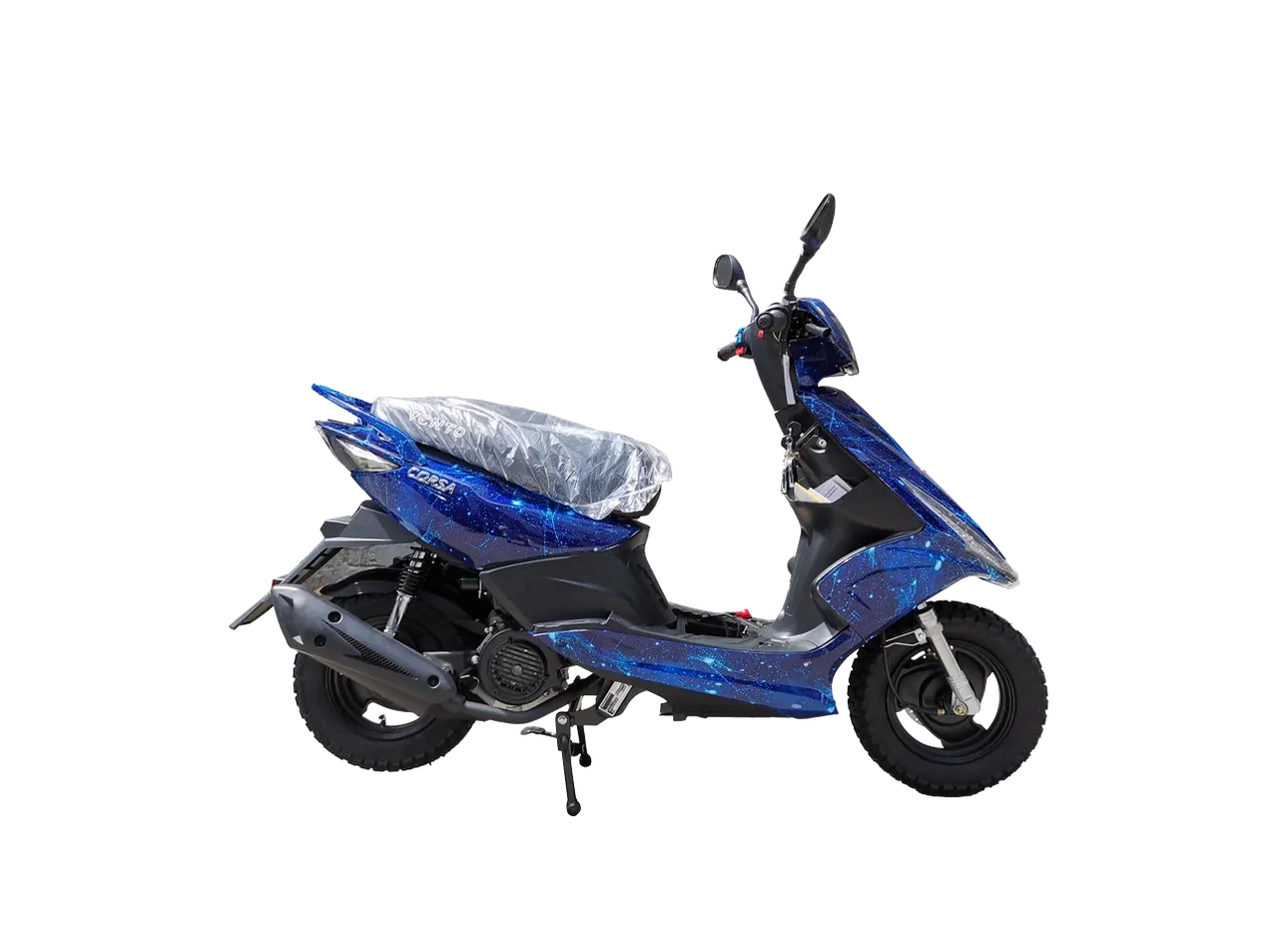 Скутер Corsa - 150cc (replika Yamaha Jog)  — Синий глянец