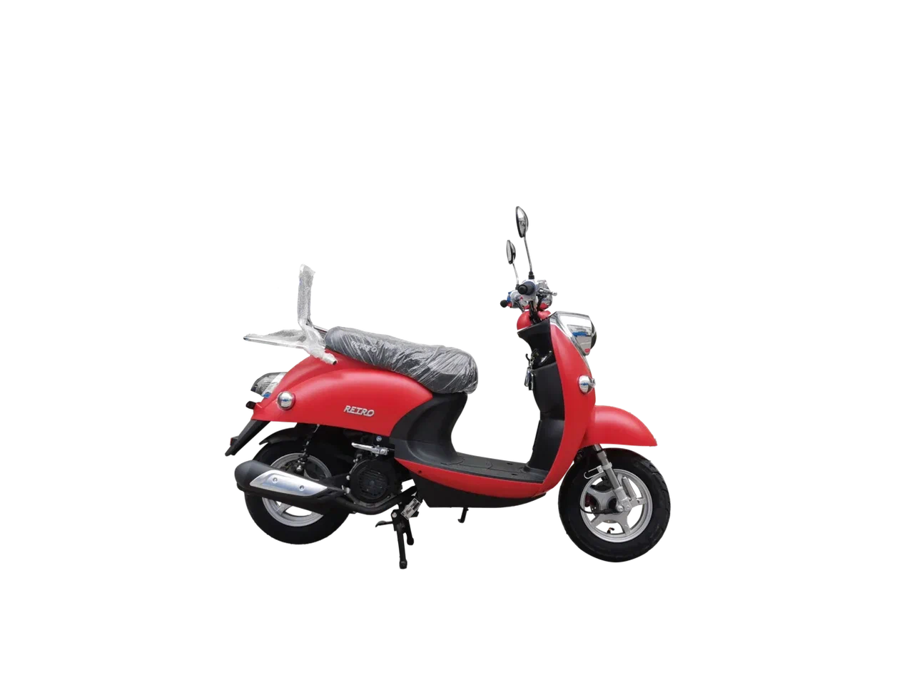 Скутер Retro - 150cc  (replika Yamaha Vino)  — Красный