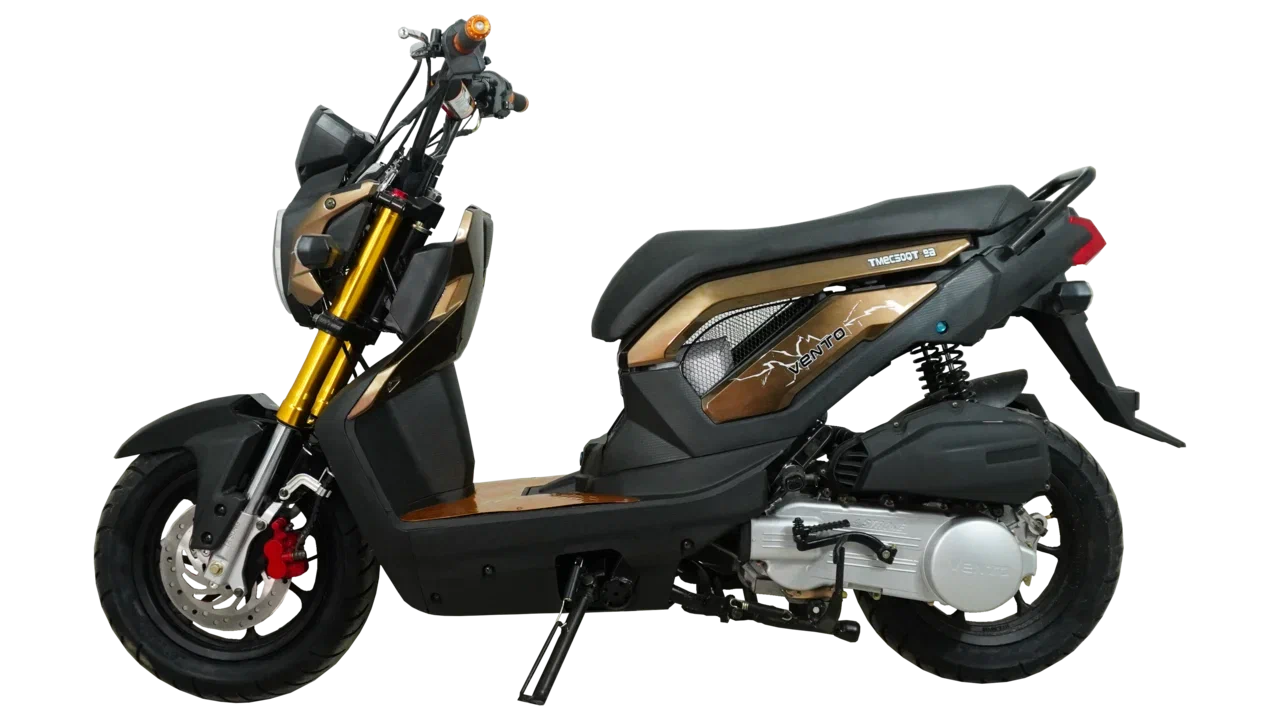 Скутер NAKED - 150cc (replika Honda Zoomer)  — Жёлтый