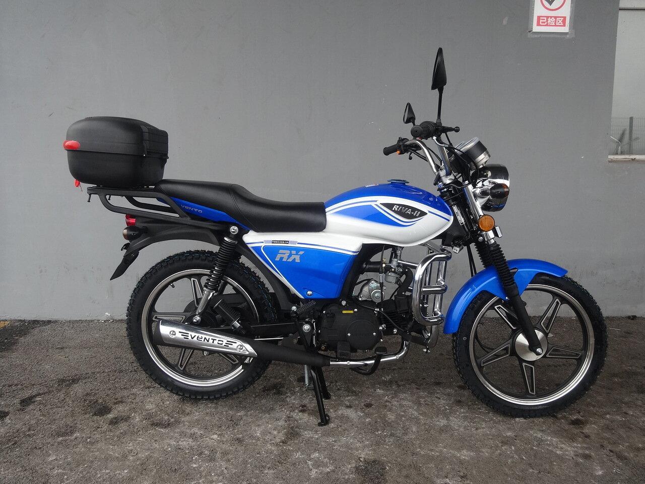 Мопед VMC RIVA - II RX 49сс (125сс) — Бело-синий