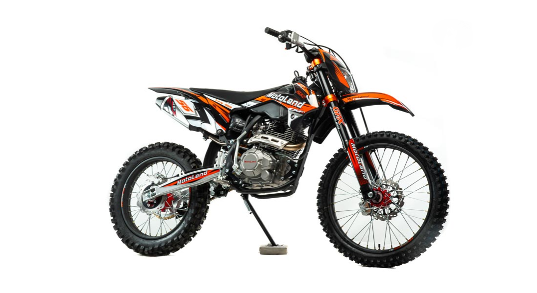 Мотоцикл Кросс Motoland CRF 250 (172FMM) — Оранжевый