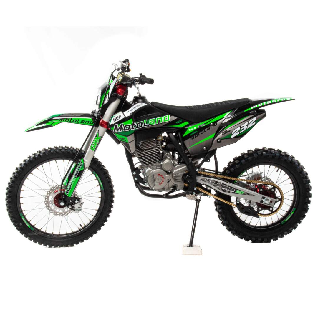 Мотоцикл Кросс Motoland XT 250 HS (172FMM) — Зелёный