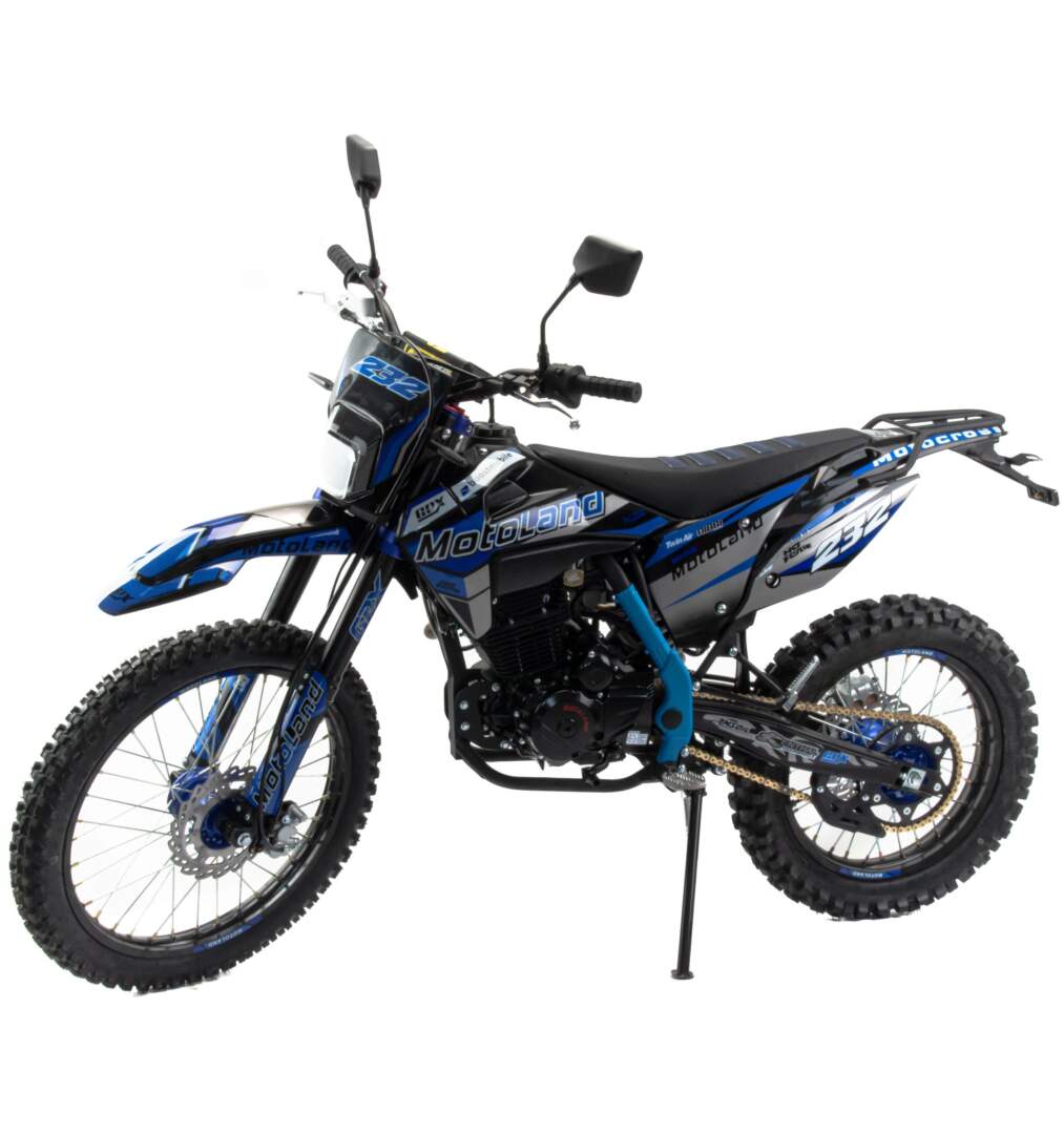 Мотоцикл Кросс Motoland XT 250 HS 172FMM (PR5) ПТС — Синий