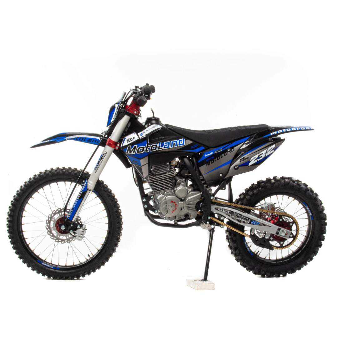 Мотоцикл Кросс Motoland XT300 HS (175FMN) (BB-300cc)  — Сине-чёрный