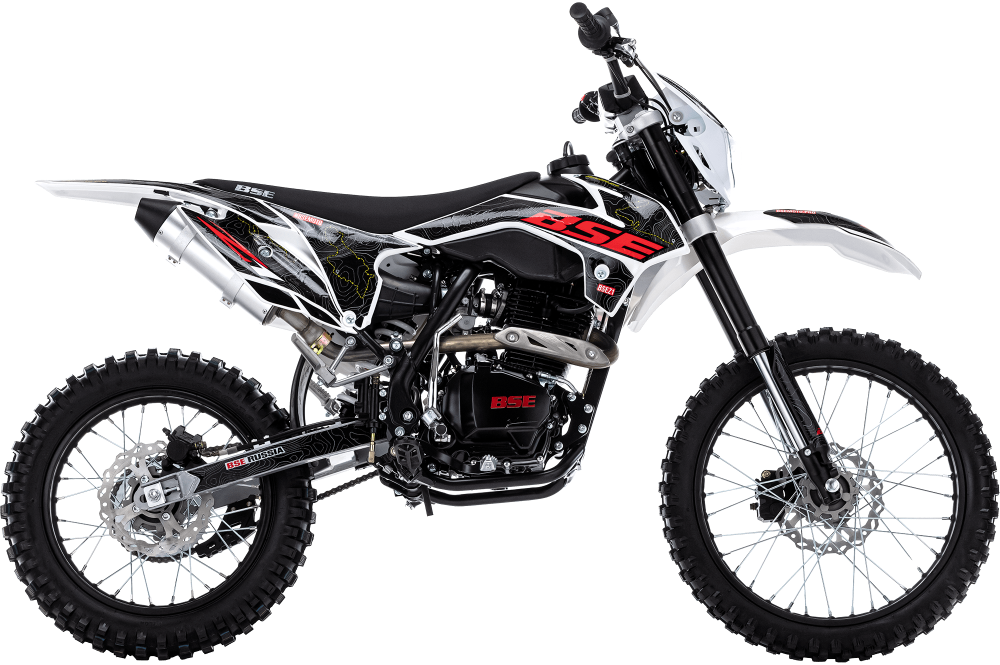 Мотоцикл BSE Z1 HotRod — Серый