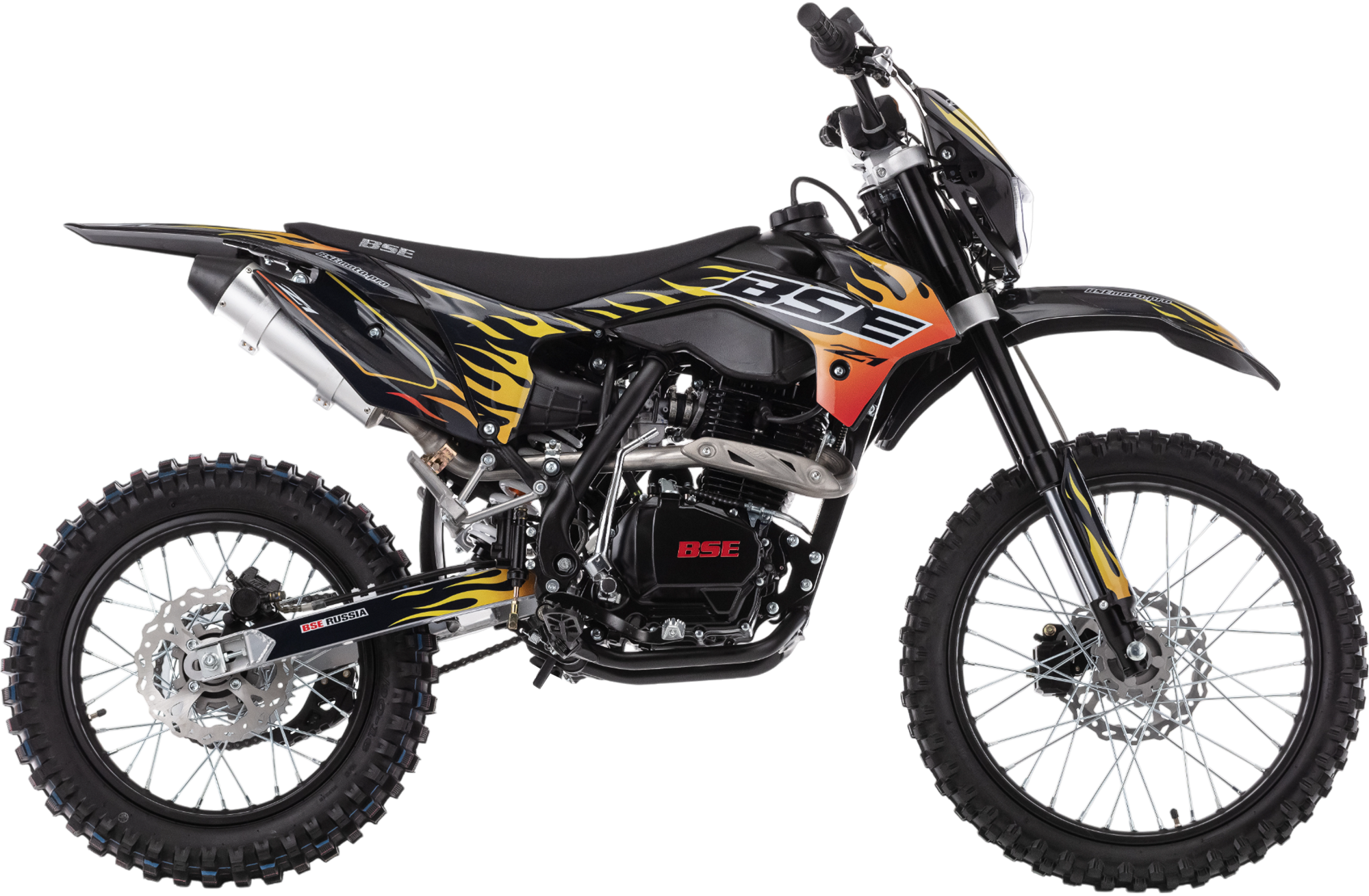 Мотоцикл BSE Z1 HotRod — Красный