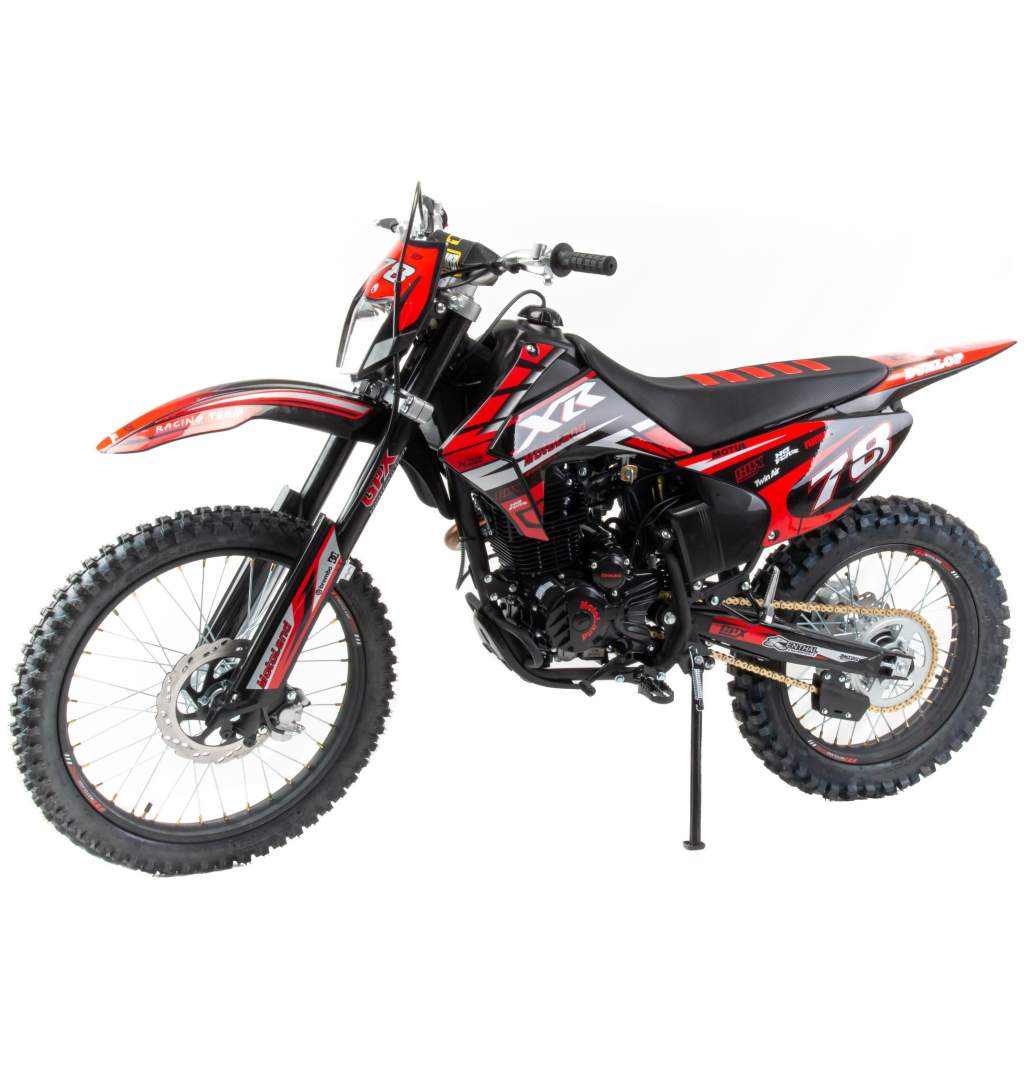 Мотоцикл Кросс Motoland XR 250 LITE синий/красный (172FMM)
