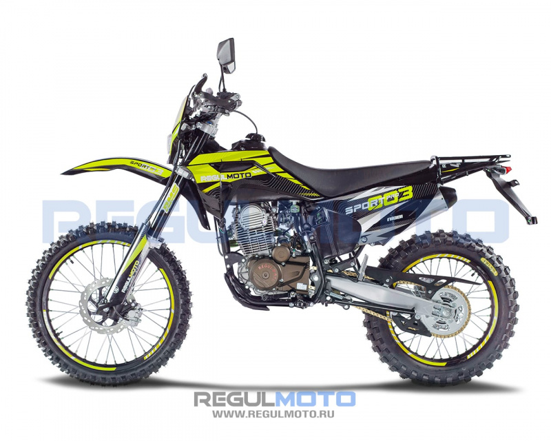 Мотоцикл Regulmoto Sport-003 PR 300 сс 6 передач ПТС с балансвалом — Чёрный