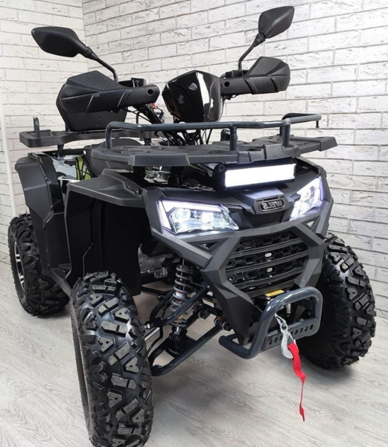 Квадроцикл WELS ATV DODGE 225 PRO (Loncin) — Зелёный камуфляж