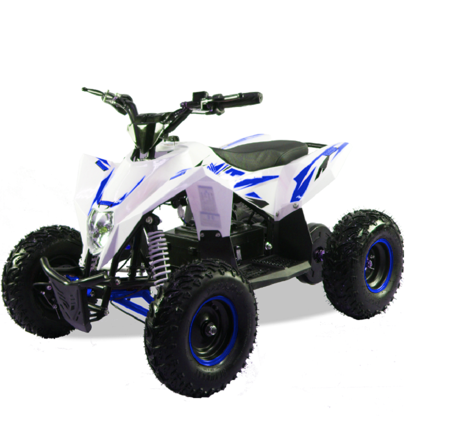 Детский квадроцикл MOTAX GEKKON 1300W — Бело-синий