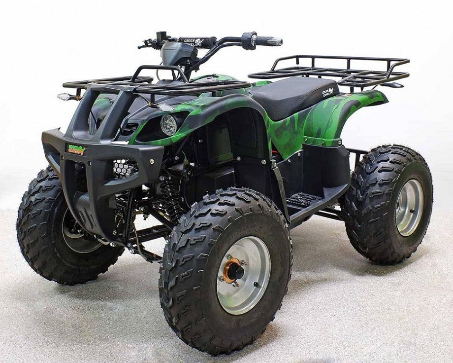 Квадроцикл GreenCamel Сахара A3000 (72V 3000W R12 alum Дифференциал) — Жёлтый камуфляж