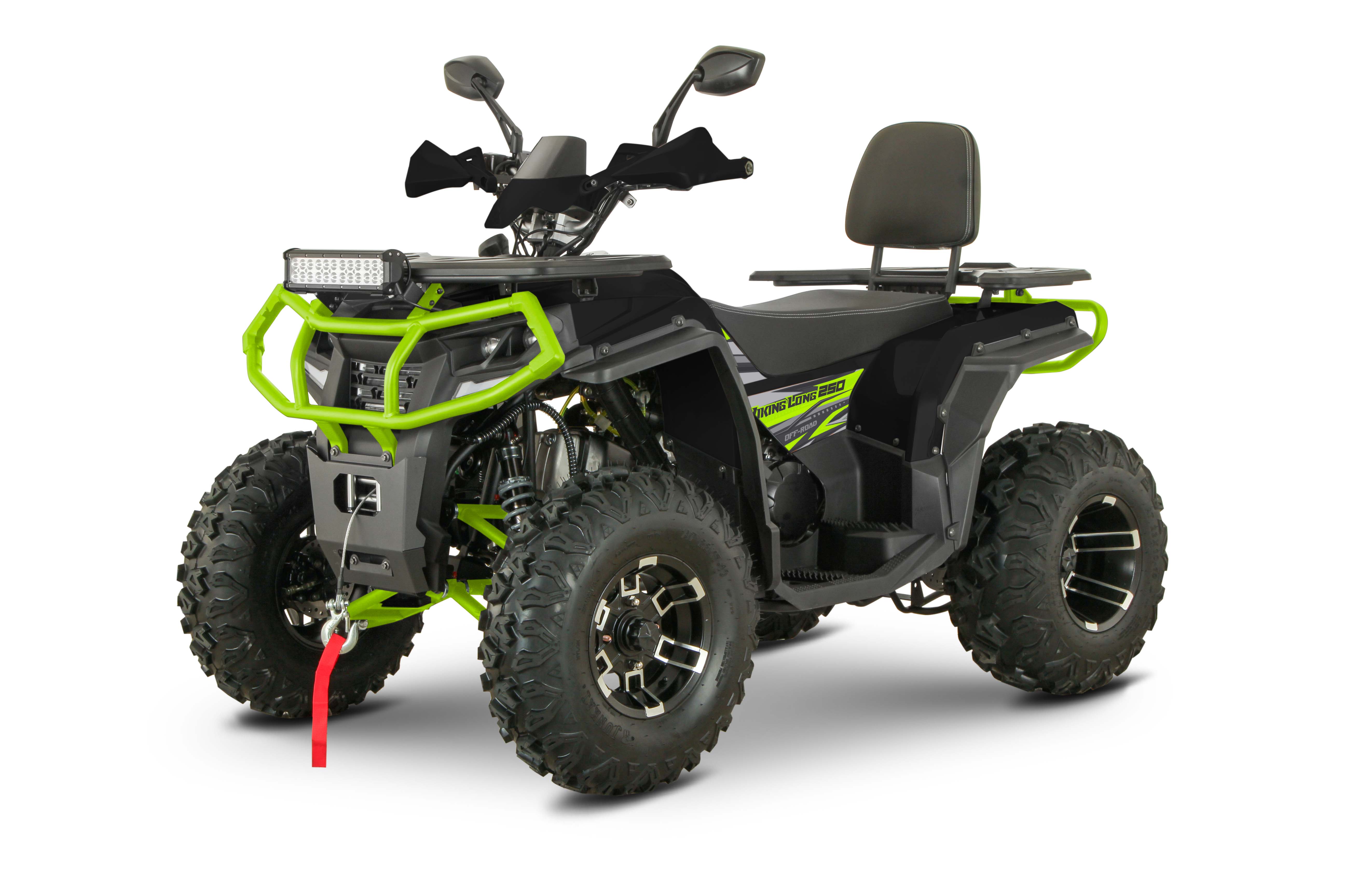 Квадроцикл ATV YAСOTA VIKING LONG 250 PRO — Чёрно-зелёный