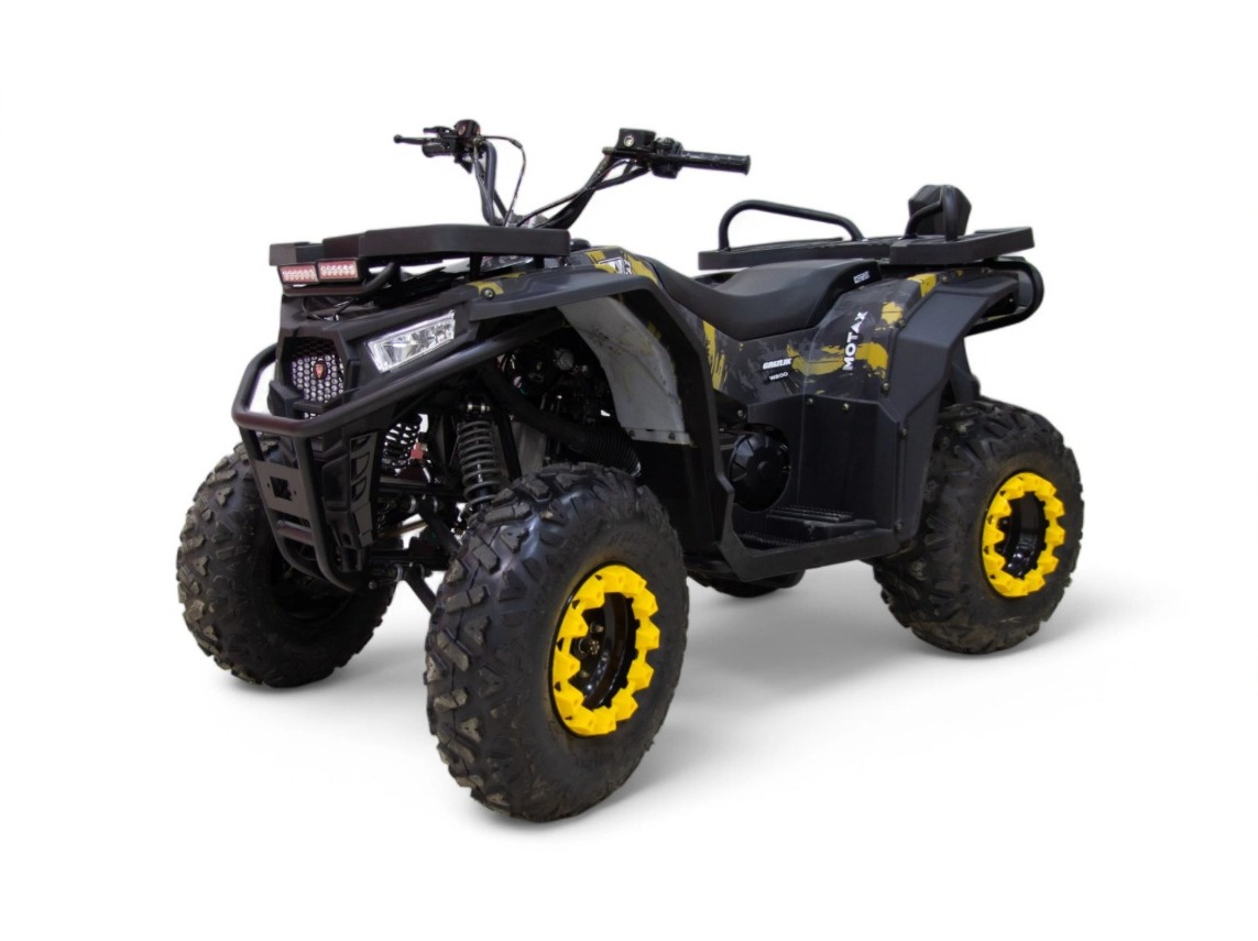 Взрослый квадроцикл MOTAX GRIZLIK W200 — Жёлтый камуфляж