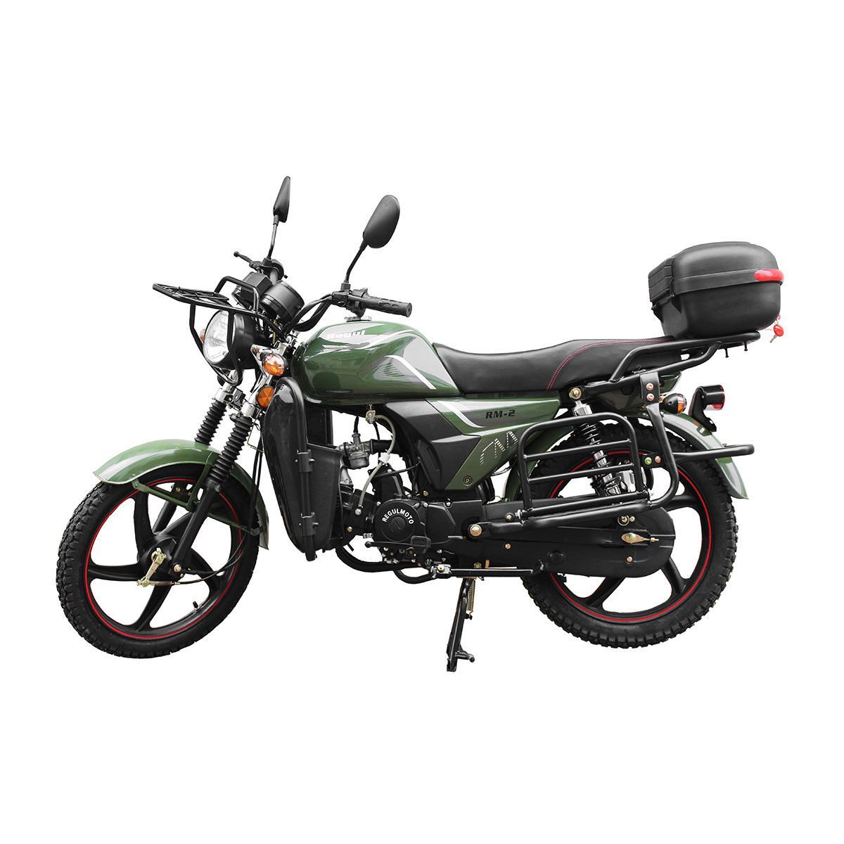 Мопед Regulmoto Alpha (RM-2) 49.9 (110 см3) без кофра — Зелёный