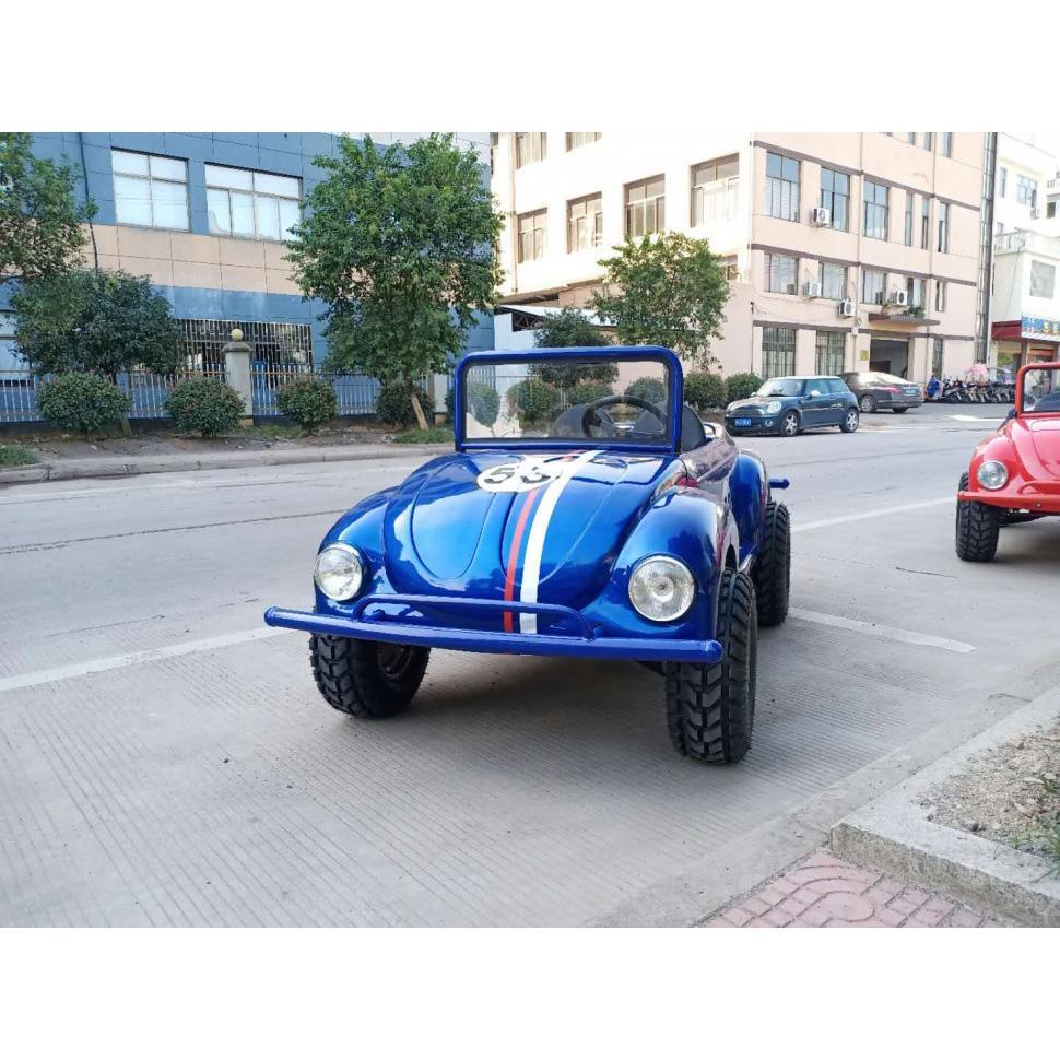 Электромобиль GreenCamel Жук (60V 1500W R8 Дифференциал) — Синий