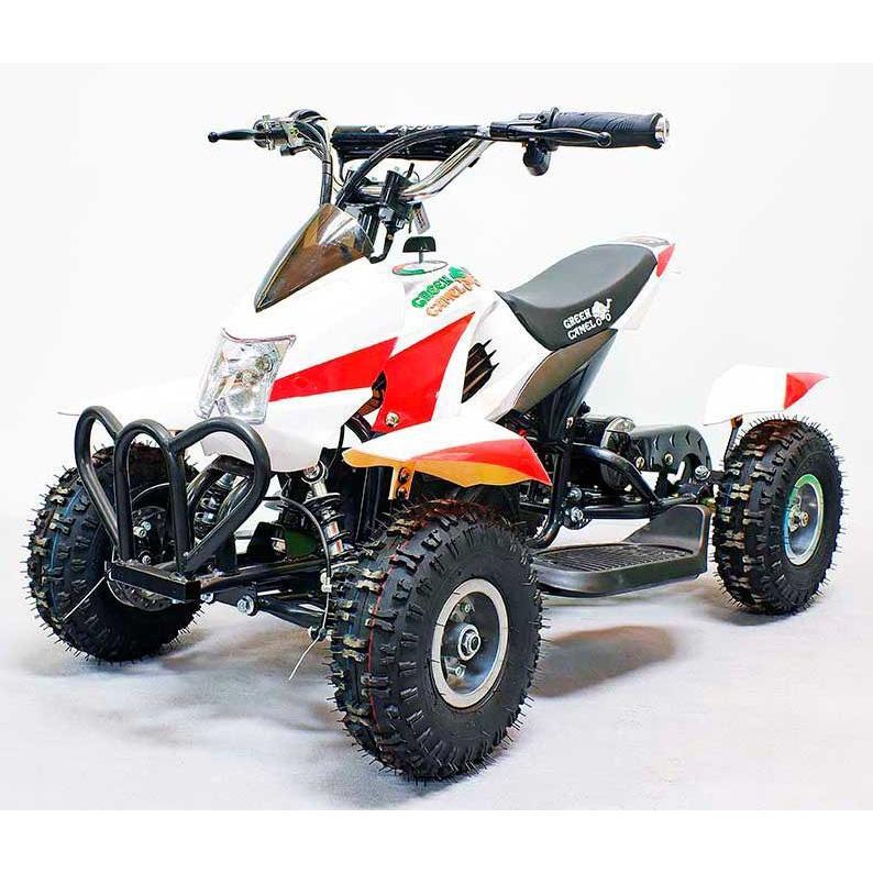 Квадроцикл GreenCamel Гоби K12 (24V 350W R4 Цепной привод) — Красно-чёрный