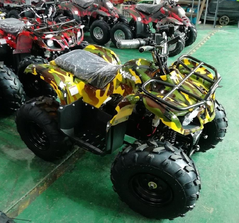 Квадроцикл GreenCamel Атакама T120 (48V 800W R8 Цепь) — Жёлтый камуфляж