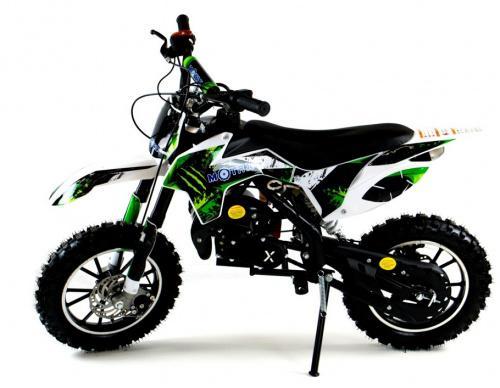 Мини-кросс MOTAX 50 cc эл/ст, бело-зеленый Мини-кросс MOTAX 50 cc эл/ст, бело-зеленый