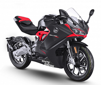 Электромотоцикл WHITE SIBERIA BELLUGA PRO 3900W Фото WHITE SIBERIA BELLUGA PRO 3900W