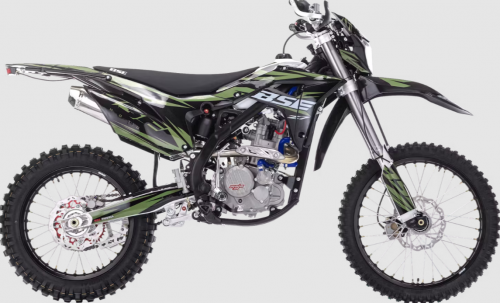 Мотоцикл Эндуро Z7 2.0 Z-серия Green Black Мотоцикл Эндуро Z7 2.0 Z-серия Green Black