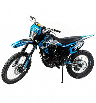 Мотоцикл Кросс Motoland XR 250 LITE синий/красный (172FMM)