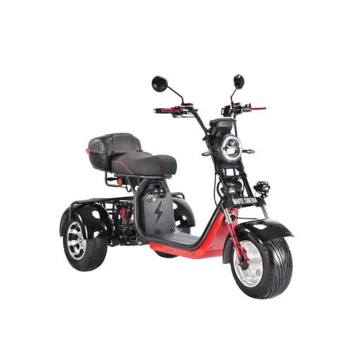 Трицикл WHITE SIBERIA PRO TRIKE 3000W BLACK