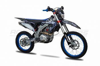 Мотоцикл кроссовый ROCKOT R4 Blue Trone (250сс, 172FMM, 21/18)
